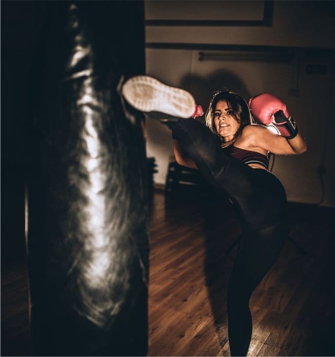 Fitness Kickboxing class at Dragon Health & Fitness Footscray