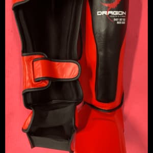 Leather Shin Pads from Dragon Health & Fitness